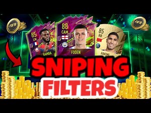 FIFA 22: 50K pro Stunde mit diesen Sniping Filtern😱🔥Ganz einfach🔥 Trading Tipps📈✅
