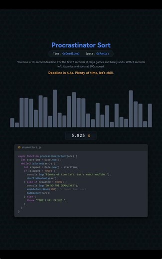 not too fast 😎 | Sorting Visualizer