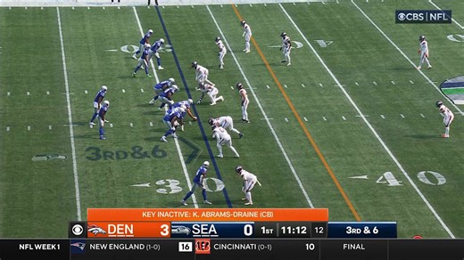 Patrick Surtain II's blanket coverage vs. DK Metcalf prevents WR from deep-ball catch