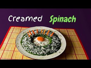 How to make Creamed Spinach (Frozen Spinach Recipe!)