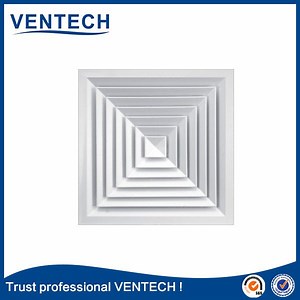 [Hot Item] HVAC System 4 Way Ceiling Air Diffuser