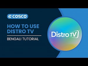 How to use Distro TV