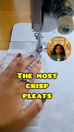 Secret to perfect pleats? #sewing #diy