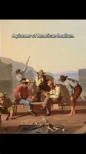 Masterpiece of the Frontier: Raftsmen Playing Cards (1847) 🚣‍♂️