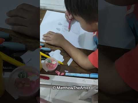 Young Artist's Daily Drawing Adventures: Meet Matthew's Imaginative World 🎨👦 #Art #Creativity