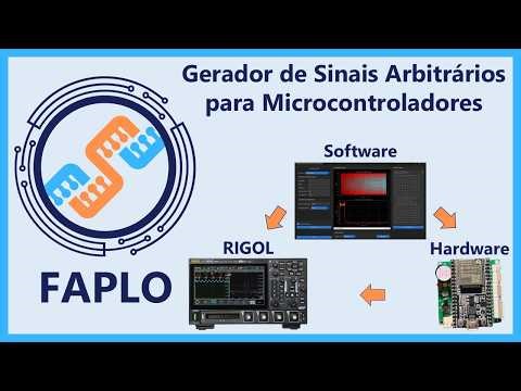 Software Gerador Sinais Arbitrarios para Microcontroladores