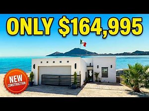 STEPS TO THE SAND: Brand New $164,995 Modern Construction in San Felipe