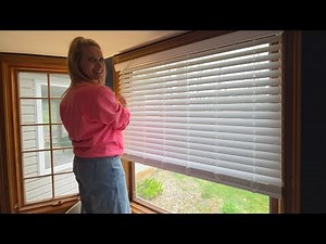 DIY Blind Installation | ARLO Blinds Faux Wood Blinds with Crown Valance Installation