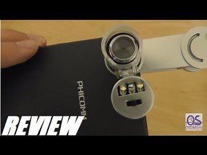 REVIEW: 60X Clip-On Smartphone Microscope Lens (UV/LED)