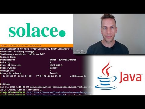 Solace Java Samples, Part 1 - Getting Started