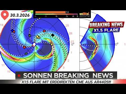 SUNEVO BREAKING NEWS - X1.5 FLARE EVENT UND CME!!