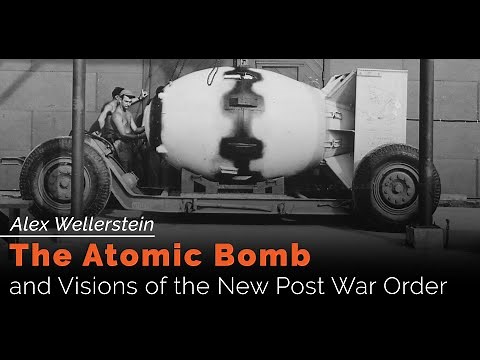 Prof. Alex Wellerstein: "The Atomic Bomb and Visions of the New Post War Order"