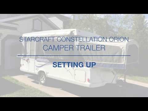 Starcraft Constellation Orion Camper Trailer Tutorial -Setting Up