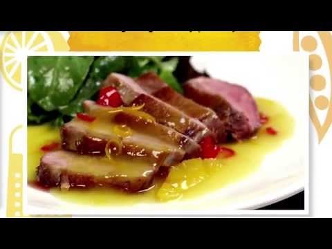 How to make orange sauce with chilli for duck