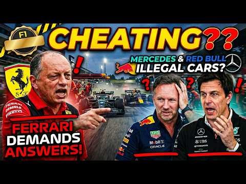 "Mercedes and Red Bull Are CHEATING? Ferrari Demands Answers — The Full Story"