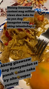 Super yummy Ang honeymelon isawsaw sa pansit! #arlynkeithvlog #algorithm #fbviral | Arlynkeith Vlogs