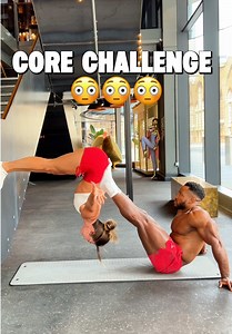 Easy or hard ? 😳 #fitnesschallenge #corechallenge #fitnessmotivation #viral #fyp