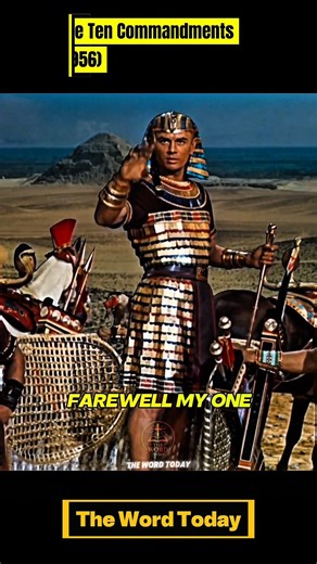 Ramses Banishes Moses to the Desert | The Ten Commandments (1956) #fyp #viral #shorts #movie