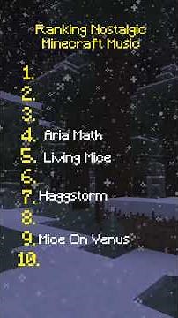 Ranking Minecraft Songs #music #lyrics #song #minecraft #minecraftsong
