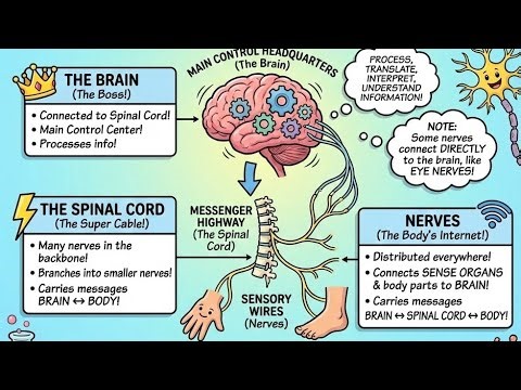 Nervous system grade 4- ساينس مع دكتور زياد