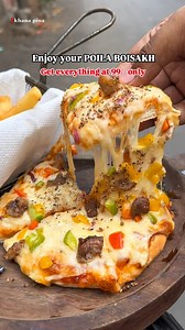 📣 Calcutta Cafe 27 Experience We tried: 🔈Gondhoraj Momo with Soup – ₹99 🔈Bhetki Fry – ₹99 🔈Classic Chicken Burger with Chips – ₹99 🔈Chicken Biryani with 2 pcs Chicken Kosha and Salad Combo – ₹99 🔈Fried Rice with 2 pcs Chilli Chicken and Fried Momo Combo – ₹99 🔈Chicken Pizza with French Fries and Cold Drink Combo – ₹99 😋 Taste Rating: 9/10 📍 Location: J/357, Block J, Baishnabghata, Patuli, Kolkata, West Bengal 700094 [ Calcutta Cafe 27, Patuli, ₹99 Combo, Kolkata Street Food, Budget Food