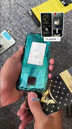 short tutorial on replacing the LCD on the Redmi Note 9 Pro