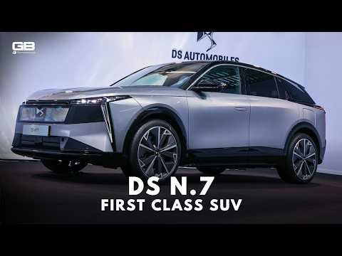 DS N7 Design Showcase | Distinctive Headlights & Infotainment System