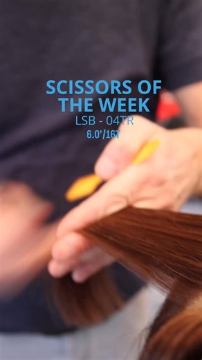 ✂️ Scissor of the Week - LSB-04TR 6.0’/16T 💙 Meet the LSB-04TR, your go-to texturizer for seamless blending and soft, natural finishes. Crafted with precision, this model delivers control and finesse, perfect for refining details or adding that final touch of texture. Key features: • Part of the LSB Collection • 5 microserrations on every tooth for perfect grip and precision • Reverse (European) style for effortless control • Thinning grade between 25% and 10% Refined. Reliable. Ready to perfor