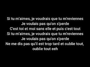 Lynda - Si tu m'aimes (Paroles/Lyrics)
