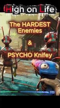 High on Life: TOUGHEST Enemies & PSYCHO Knifey | Funny Clip #highonlife #gaming #singleplayer #funny