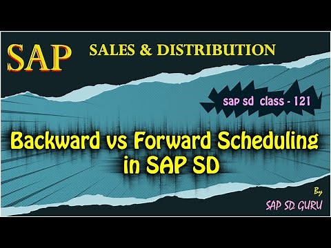 backward scheduling vs Forward scheduling #forwardscheduling #deliveryscheduling #backwardscheduling
