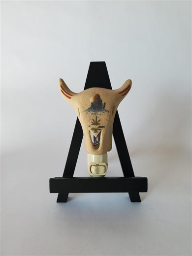 Vintage Southwest Style Ceramic Night Light - Etsy