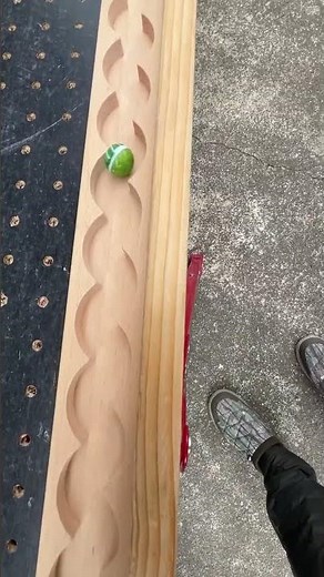 Marble Run is a traditional Japanese art form known as ball rolling.7