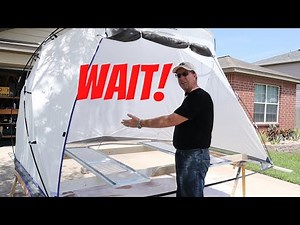 WATCH this before you use that portable spray booth!