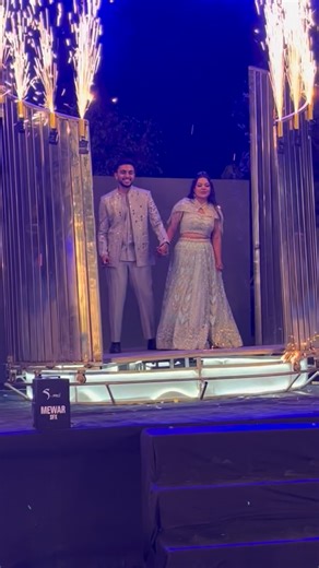 Sam production ( Style • Art • Movement) on Instagram: "Not just an entry… it’s the beginning of forever. 👑💍 . . . #sangeet #wedding #eventplanner #choreography #dance"