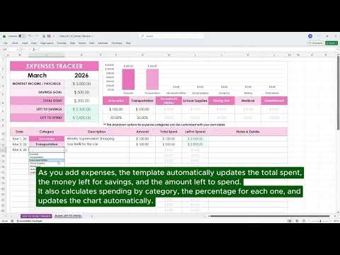 Track Your Monthly Expenses with This Excel & Google Sheets Template