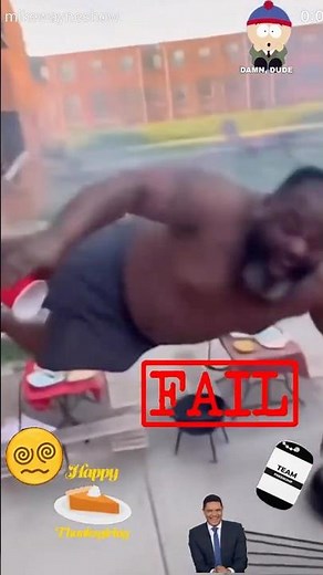 Epic Fails: Thanksgiving Edition‼️ 👀🦃😅 #thanksgiving #lol #fail #teampreenump 👽