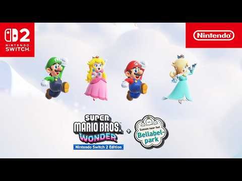 Super Mario Bros. Wonder - Nintendo Switch 2 Edition + Samen naar het Bellabelpark – Samen spelen!