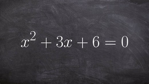 Learn how solve a quadratic by completing the square with fractions