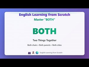 Both in English: Two Together Grammar Explained