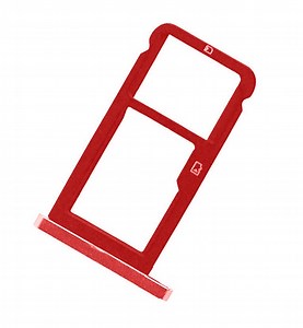 SIM Card Holder Tray for Xiaomi Redmi Note 5 Pro - Red