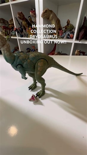 jurassic world hammond collection dryosaurus unboxing/reviewing out now! #jurassicworld#jurassicpark