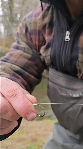 How To Tie A Quick Egg Loop Knot For Fishing Spawn Sacks