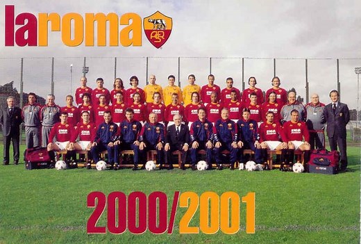 Formazione roma scudetto 2001
