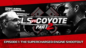 48K views · 213 reactions | LS vs. Coyote 2 Episode 1: The Supercharged Engine Shootout Revisiting the popular series that started it all, we will be building two new engines to face off on the dyno with a $15,000 budget and a supercharger. Host Brian Petty reviews the rules, point system, and builders of our supercharged LS and Coyotes engines. | Horsepower Wars | Facebook