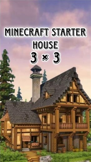 The BEST Starter House Designs for Minecraft! #shorts