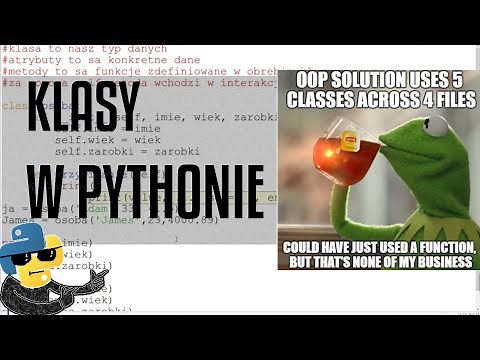 Wprowadzenie do klas i metod, programowanie obiektowe [Python]