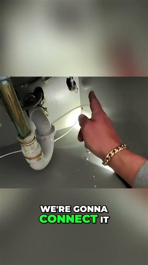 Plumber's Unorthodox Ice Maker Hack: Fixing Leaks Fast! #shorts