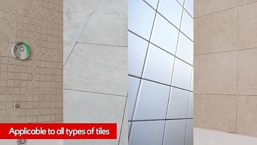 Tile Grout Pen Demostration White and Colors 