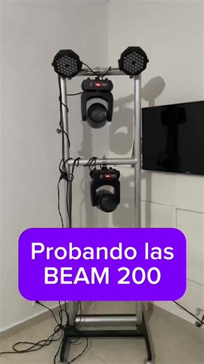Probando las BEAM 200: Ilumina tu espacio